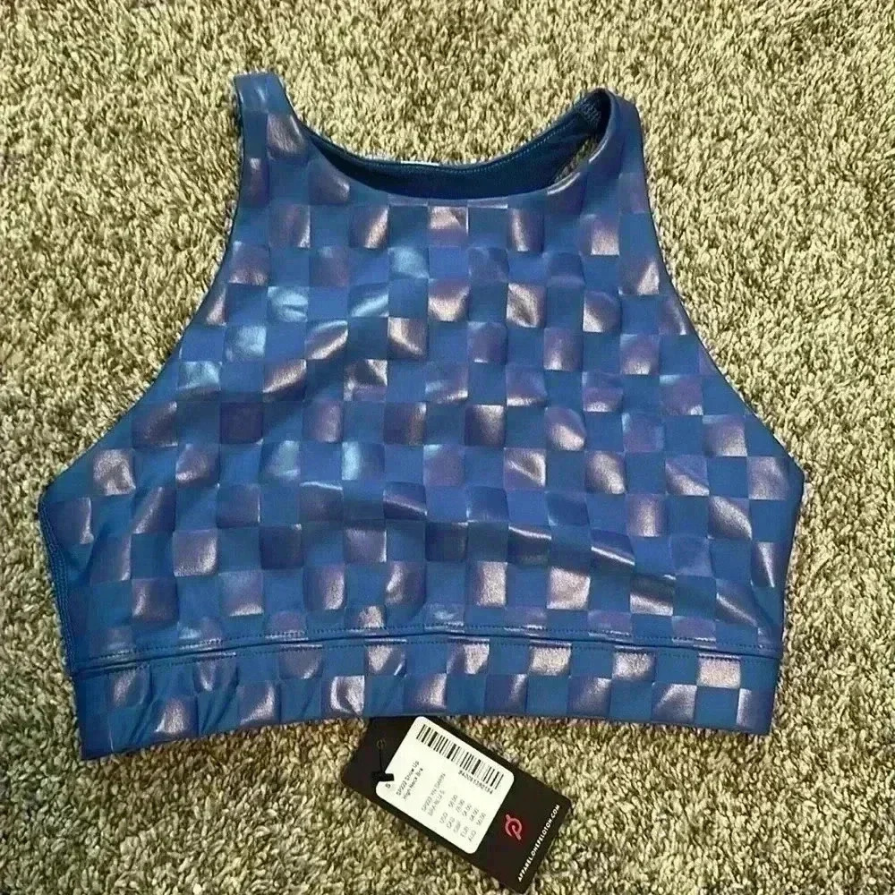 NWT Women’s Peloton Show Up High Neck Bra, Size Small